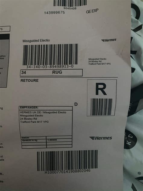 hermes retoure dhl